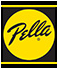 Pella Windows yellow and black logo